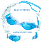 Clear Anti-Fog Adjustable Swimming Goggles