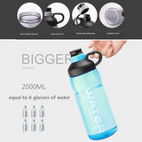 2000 ml Sports Water Bottle