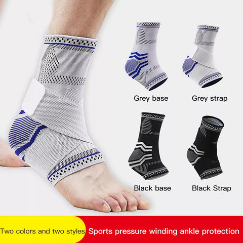 Adjustable Breathable Protective Nylon Ankle Brace