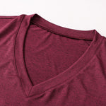 Women Quick Dry Long Sleeve V-Neck Fitness ShirtBreathe Bodybuilding