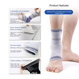 Adjustable Breathable Protective Nylon Ankle Brace
